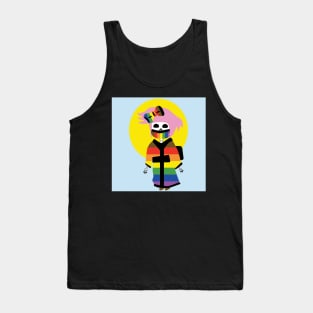 Pride Geisha with Mask Tank Top